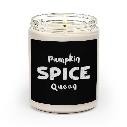 Pumpkin Spice Queen - Pumpkin Scented Candles