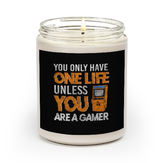 Gamer Convention Console Video Game Scented Candles