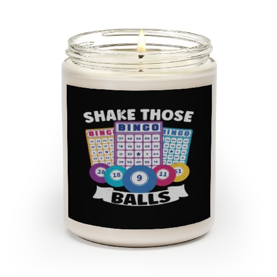 Bingo Card Game Grandma Bingo Player Bingo Cards Scented Candles