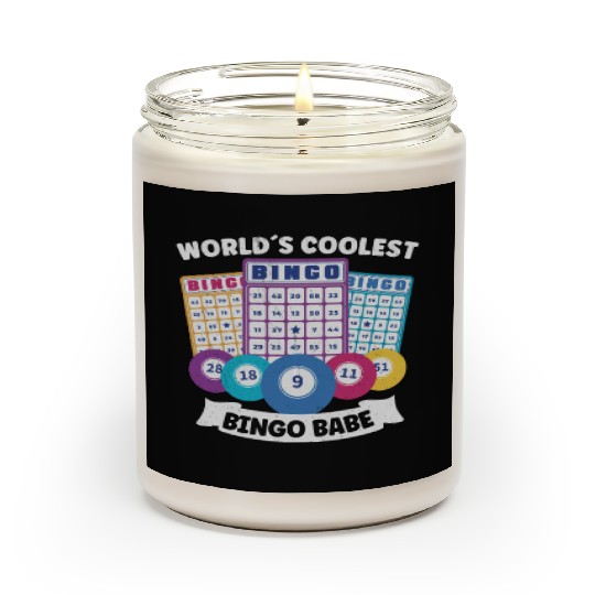 Bingo Card Game Grandma Bingo Player Bingo Cards Scented Candles