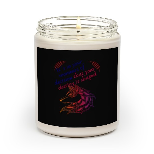 Love Moments Of Decision That Your Destiny Shaped Scented Candles
