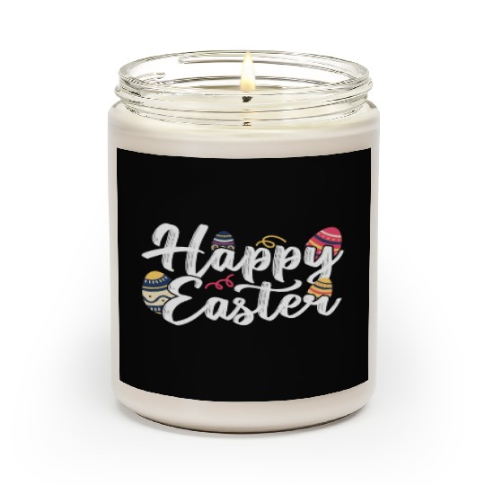 Happy Easter Egg Bunny Sayings Scented Candles