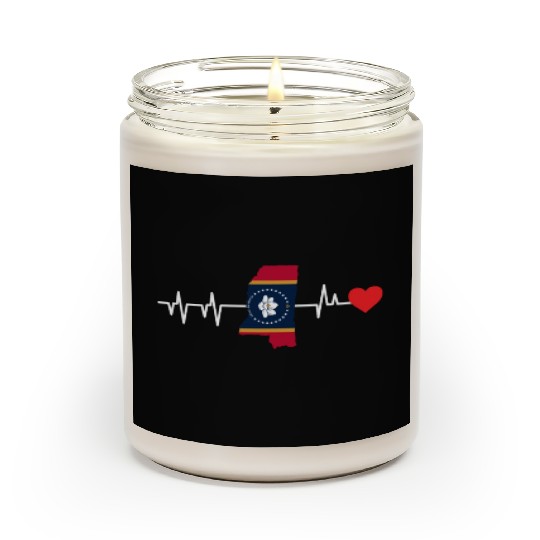 Mississippi Heartbeat Gift Scented Candles