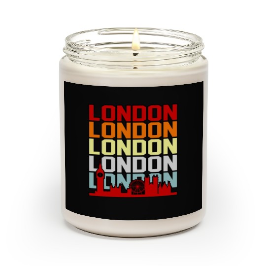 London Funny Gift Idea Scented Candles