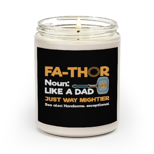 Thor Father Axe Scented Candles