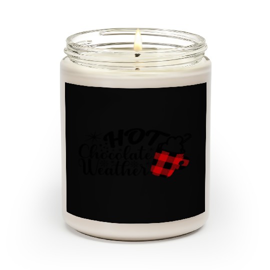 Hot Chocolate Weather Scented Candles