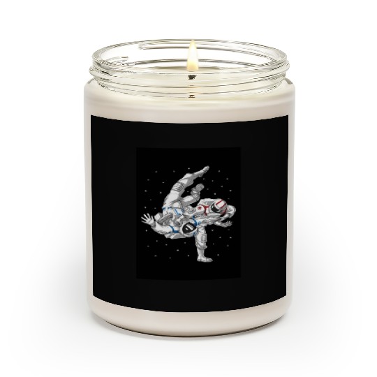 Astronauts Jiu-Jitsu Wrestling Scented Candles