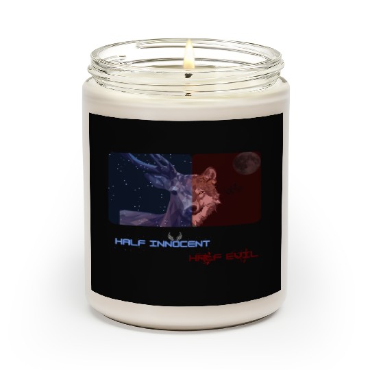 Half innocent, half devil Scented Candles