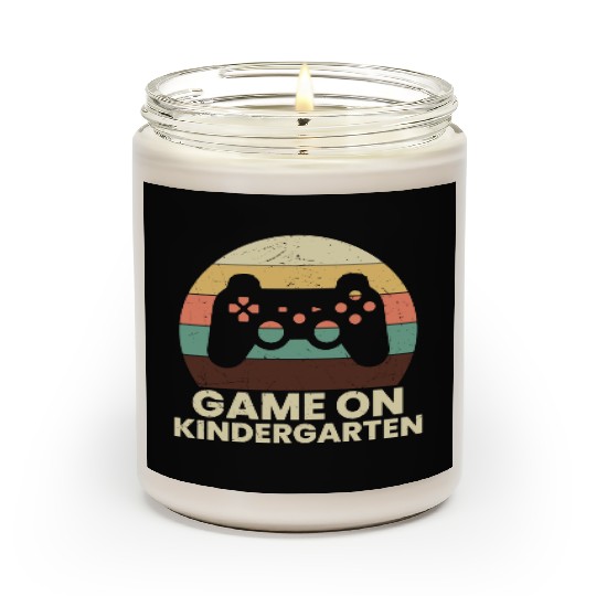 Game On Kindergarten Retro School Scented Candles