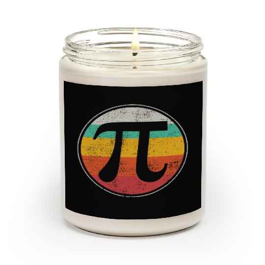 Pi Day Scented Candles Math Scented Candles Student Teacher Retro