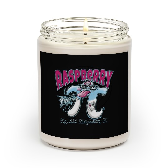 Pi Day Raspberry Pi Scented Candles