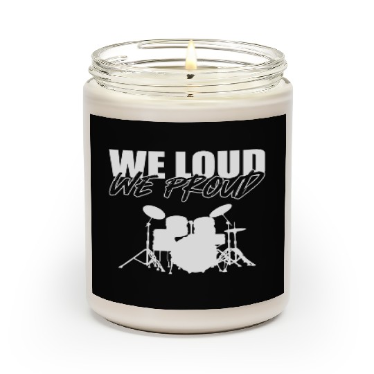 We Loud Musician Gift Scented Candles