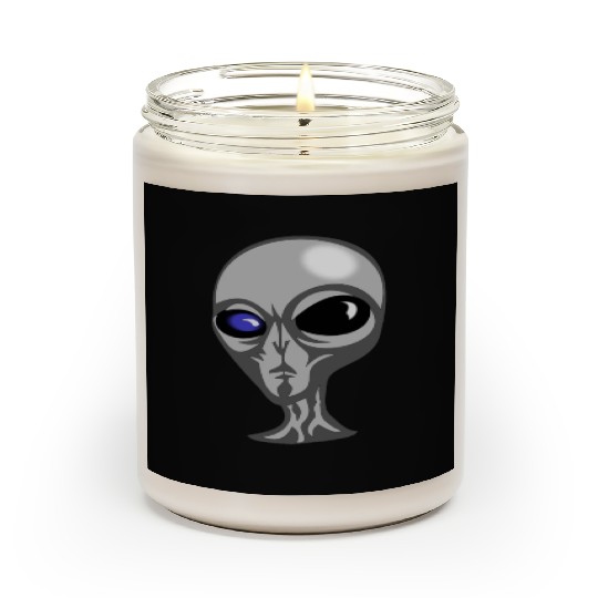 Roswell New Mexico Grey Alien Scented Candles