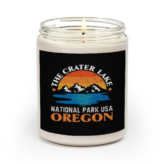 The Crater Lake National Park USA Oregon America Scented Candles