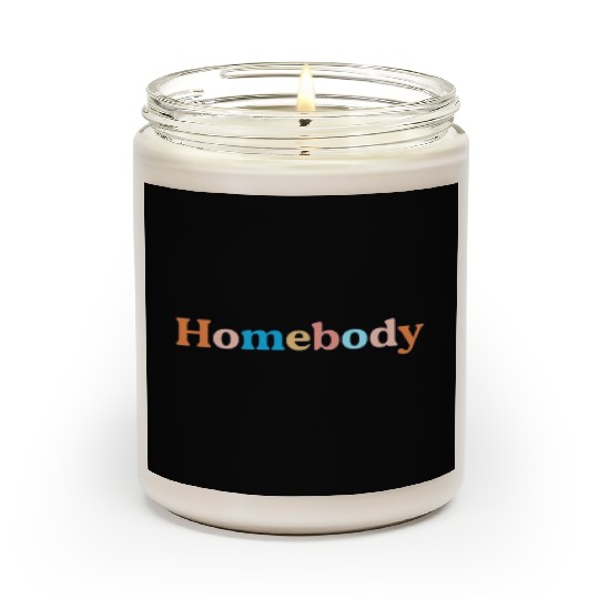 Retro Homebody Rather Be Inside Vintage Introvert Scented Candles