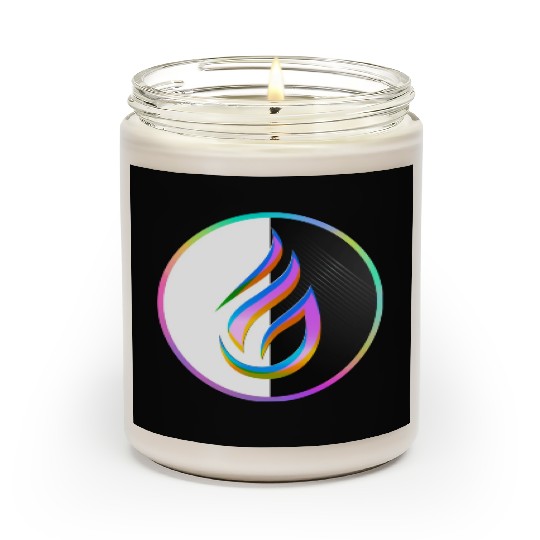 The Crystal Flame of Transmutation Scented Candles