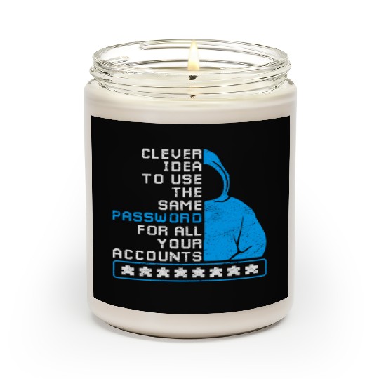 Password hacking Cyber Security Scented Candles