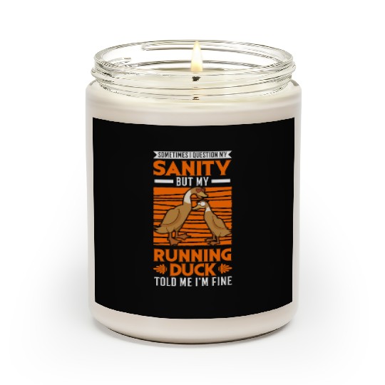 Running Duck Sanity Scented Candles