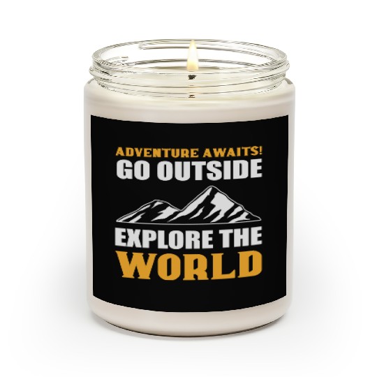 Explore the World Courageous Person Gift Scented Candles