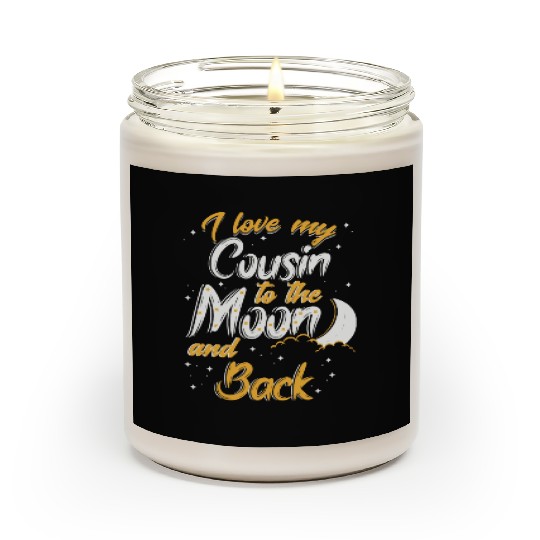 I love my cousin to the moon and back News Scented Candles