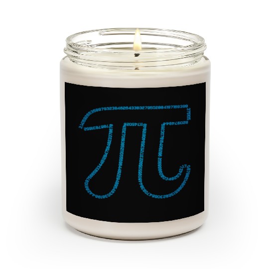 Irrational Number Math Physics 3.14 Pi Day Scented Candles