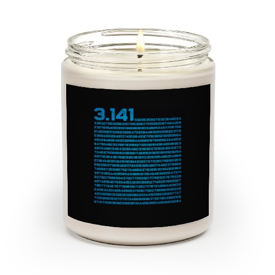 3.14 Pi Day Mathematics Physics Irrational Number Scented Candles