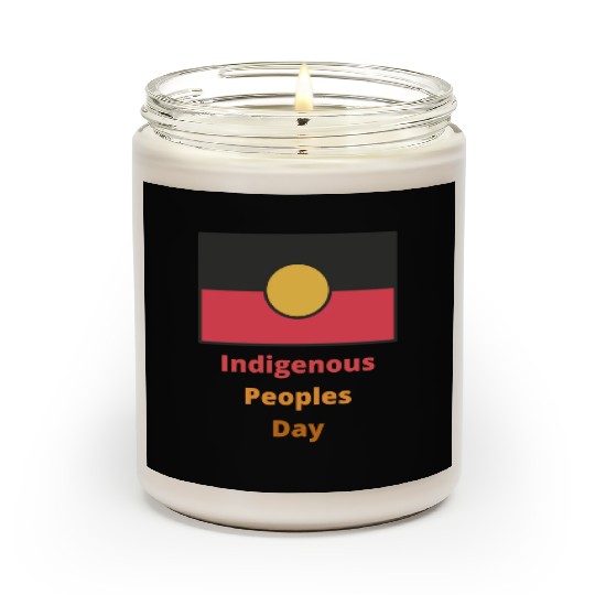 Native american indigenous day l Columbus Day Scented Candles