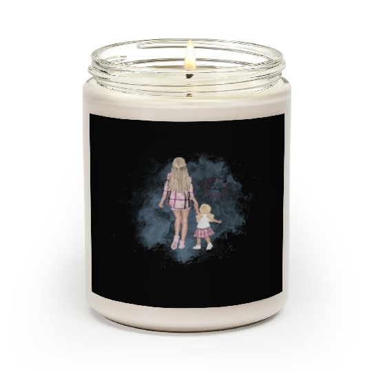 mother and daughter with love Scented Candles
