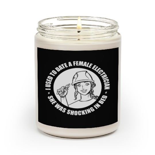 Electrician Electrical Engineer Lineman Scented Candles