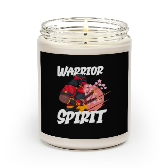 Japan Aikido Jiujitsu Warrior Scented Candles