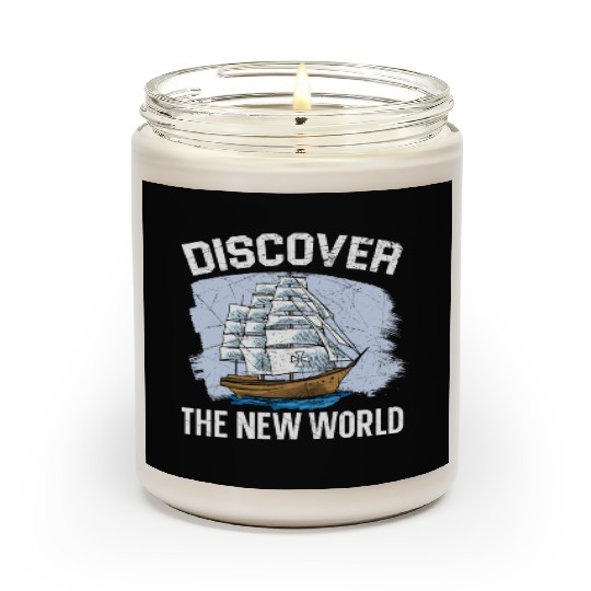 Discover The New World Columbus Day Navigator Scented Candles