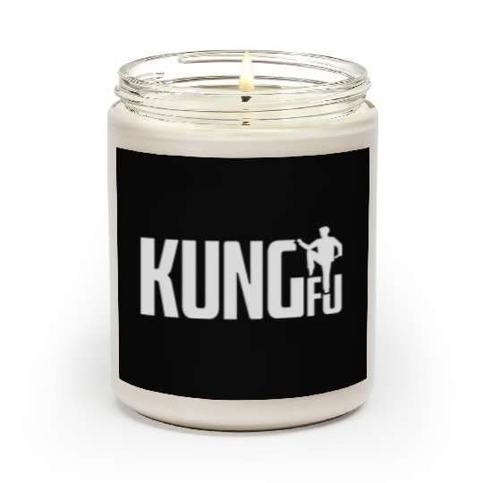 Kung Fu Simple Cool Artwork Scented Candles