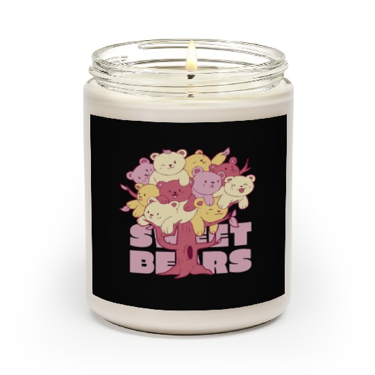 Sweet bears baby Scented Candles