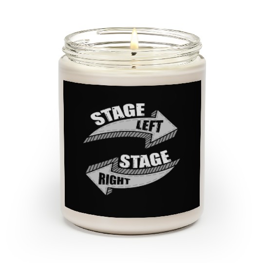 Novelty Dramatic Arts Actors Mockery Statements Scented Candles