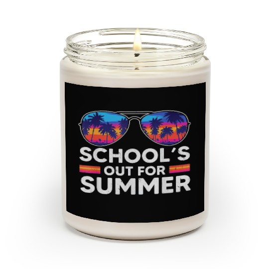Schools Out For Summer Teacher Scented Candles