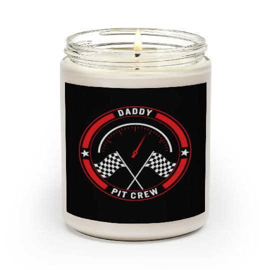 Daddy Pit Crew Scented Candles, Father's Day Gift Race Day