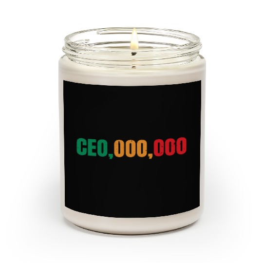 Entrepreneur Minded Business Lifestyle Gifts Idea Scented Candles