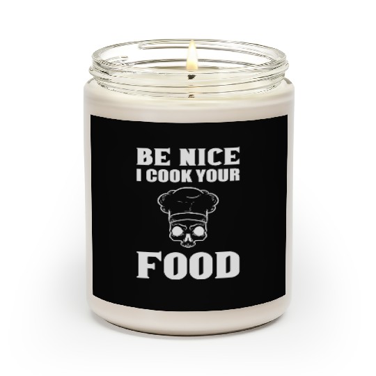 Cook Your Food Head Chef Gift Scented Candles