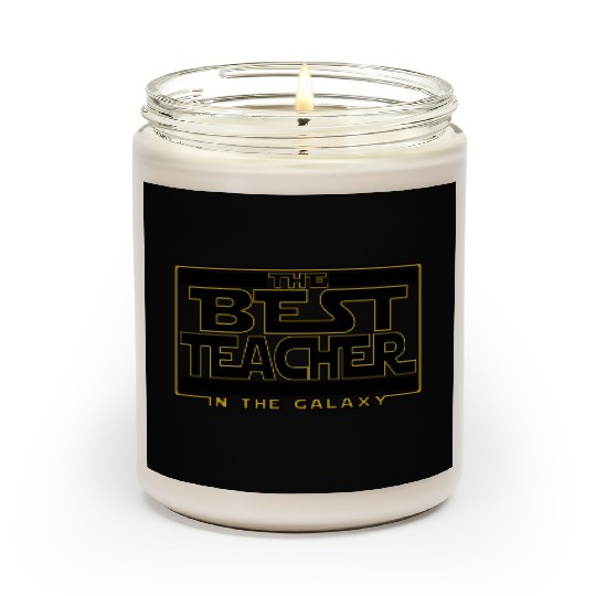 The best teacher in the galaxy Scented Candles