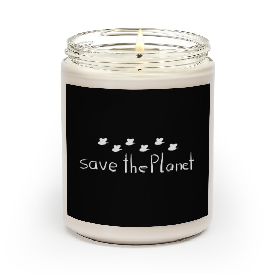 save the planet bees nature conservation climate p Scented Candles