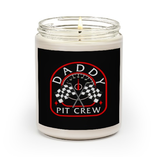 Daddy Pit Crew Scented Candles, Father's Day Gift Race Day