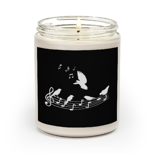 Bird Songs Nature Musician Birds Music Scented Candles