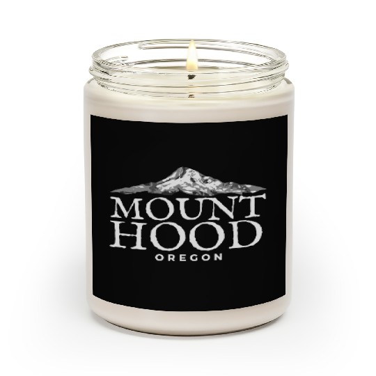 Mount Hood Oregon Mountain Scented Candles