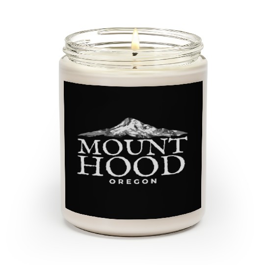 Mount Hood Oregon Mountain Scented Candles