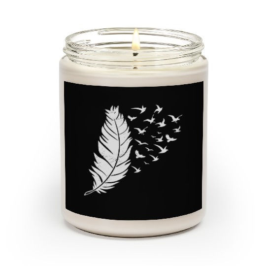 Bird Lover Birdwatching Bird Whisperer Scented Candles