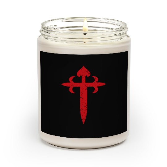 Vintage Cross of Saint James Scented Candles