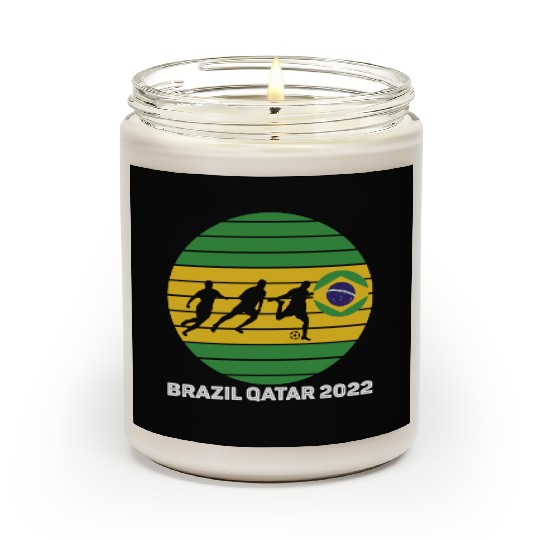 Brazil Soccer Scented Candles,