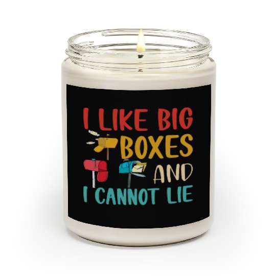 I Like Big Boxes And I Cannot Lie - Mailbox Postal Scented Candles
