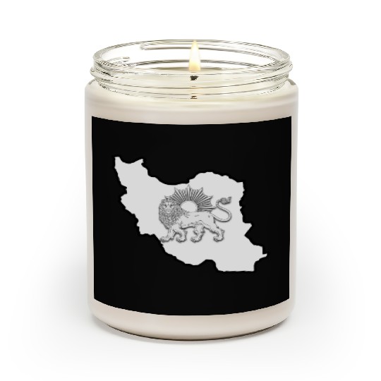 Iran Lion Sun Scented Candles