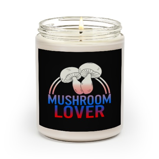Fungi Scented Candles, The Mushroom Lover Scented Candles, Funny